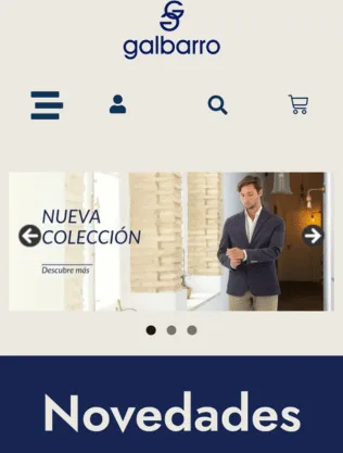 galbarro tienda trajes