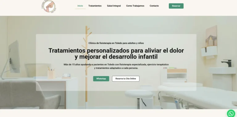 Diseño web para Instituto Salud Integral